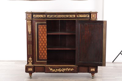 Lot 1134 - A PAIR OF 19TH CENTURY SIDE CABINETS ATTRIBUTED TO PAUL SORMANI