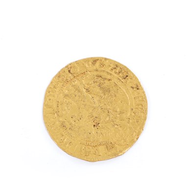 Lot 245 - A LATE MEDIEVAL ENGLISH GOLD ANGEL COIN