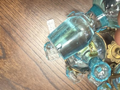 Lot 7 - A LATE 19TH CENTURY VENETIAN GLASS DECANTER SET