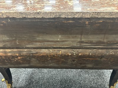 Lot 1193 - IN THE MANNER OF ANDRE-CHARLES BOULLE (1642-1732) A REGENCY FRENCH ORMOLU MOUNTED BOULLE EBONY VENEERED FRENCH COMMODE