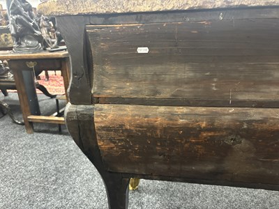 Lot 1193 - IN THE MANNER OF ANDRE-CHARLES BOULLE (1642-1732) A REGENCY FRENCH ORMOLU MOUNTED BOULLE EBONY VENEERED FRENCH COMMODE