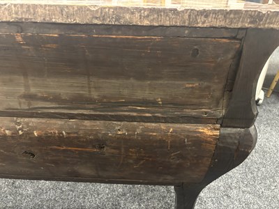 Lot 1193 - IN THE MANNER OF ANDRE-CHARLES BOULLE (1642-1732) A REGENCY FRENCH ORMOLU MOUNTED BOULLE EBONY VENEERED FRENCH COMMODE