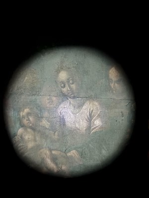 Lot 853 - A 17TH CENTURY ITALIAN OIL ON CANVAS