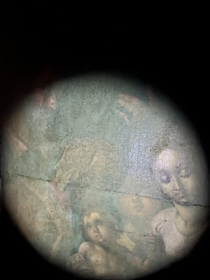 Lot 853 - A 17TH CENTURY ITALIAN OIL ON CANVAS