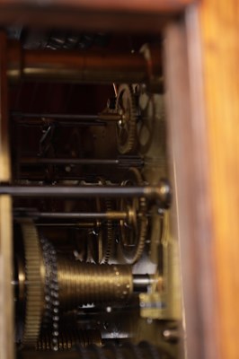 Lot 1049 - W. ROSKELL & CO. LIVERPOOL. A LARGE LATE 19TH CENTURY OAK TRIPLE FUSEE CHIMING BRACKET CLOCK