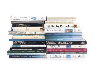 Lot 28 - A COLLECTION OF CERAMIC BOOKS