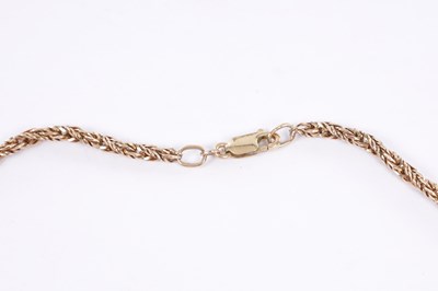 Lot 208 - A 9CT ROSE GOLD CHAIN NECKLACE