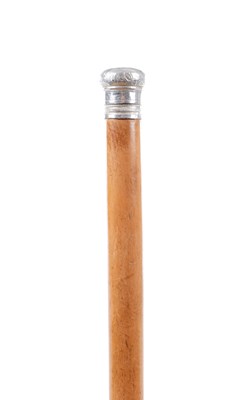 Lot 14 - A LATE 19TH CENTURY TIPPLER'S WALKING STICK