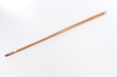 Lot 14 - A LATE 19TH CENTURY TIPPLER'S WALKING STICK