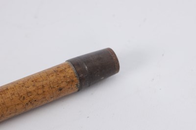 Lot 802 - TWO EARLY 20TH CENTURY MALACCA WALKING STICKS