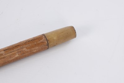 Lot 802 - TWO EARLY 20TH CENTURY MALACCA WALKING STICKS