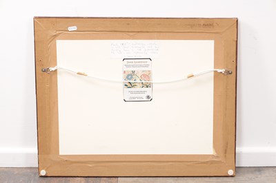 Lot 833 - AN EARLY 19TH CENTURY FRAMED WOOL ON SILK NEEDLEWORK EMBROIDERY