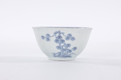 Lot 278 - A CHINESE BLUE AND WHITE BOWL