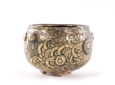 Lot 266 - A 19TH CENTURY CHINESE BRONZE CENSOR
