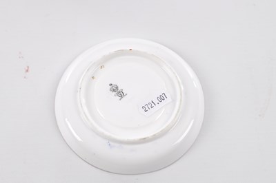 Lot 388 - A PAIR OF ROYAL CROWN DERBY COFFEE CANS AND SAUCERS