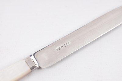 Lot 239 - TWO CASED DESSERT CANTEENS OF CUTLERY