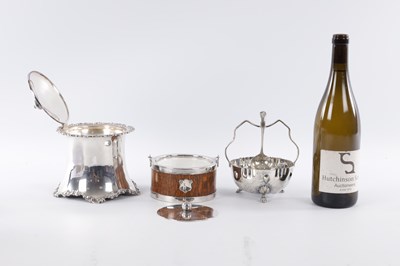 Lot 280 - A SELECTION OF SILVER PLATED TABLEWEAR