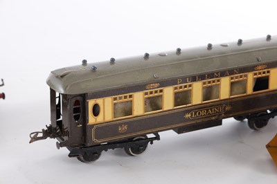 Lot 51 - A BOXED HORNBY O GAUGE LOCOMOTIVE TRAIN SET