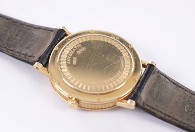 Lot 335 - A BREGUET REFERENCE 5920 GENTLEMEN'S 18CT GOLD WRISTWATCH ON CROCODILE STRAP