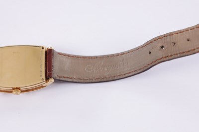 Lot 301 - A BREGUET REFERENCE 8670 LADY'S 18CT GOLD WRISTWATCH ON CROCODILE STRAP