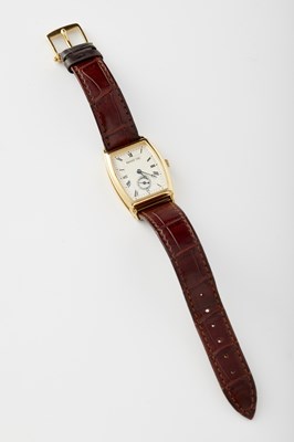 Lot 301 - A BREGUET REFERENCE 8670 LADY'S 18CT GOLD WRISTWATCH ON CROCODILE STRAP