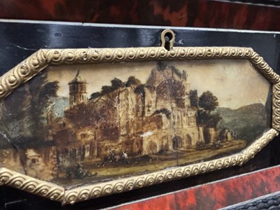 Lot 1126 - A FINE 17TH CENTURY ANTWERP TORTOISESHELL AND EBONY CABINET ON LATER STAND