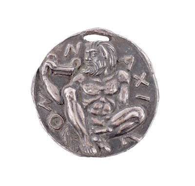 Lot 686 - A 19/20TH CENTURY ITALIAN SILVER MEDAL
