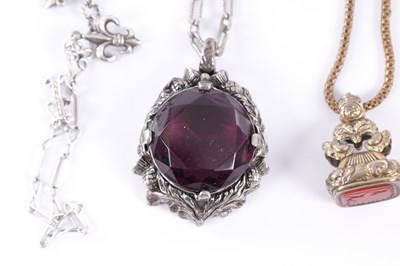 Lot 99 - A COLLECTION OF COSTUME JEWELLERY NECKLACES