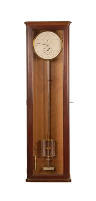Lot 1063 - A STRASSER & ROHDE OBSERVATORY WALL MOUNTED REGULATOR CLOCK