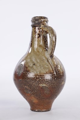 Lot 25 - A 17TH CENTURY RHENISH BELLARMINE JUG