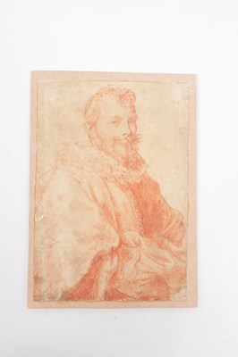 Lot 827 - AN 18TH CENTURY ITALIAN RED INK ON PAPER