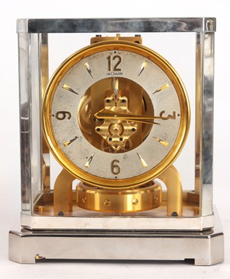 Lot 525 - A 1950's RHODIUM PLATED AND GILT LECOULTRE...