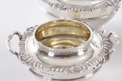 Lot 446 - A GEORGE V FIVE PIECE TEA SERVICE