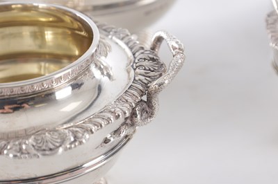 Lot 446 - A GEORGE V FIVE PIECE TEA SERVICE