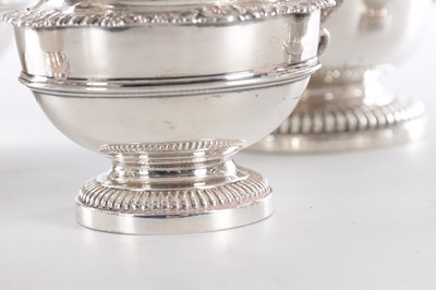 Lot 446 - A GEORGE V FIVE PIECE TEA SERVICE