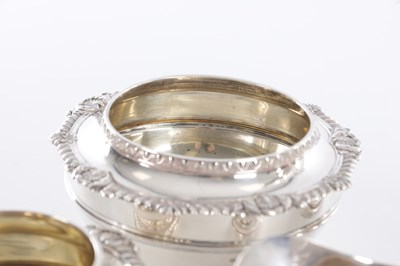 Lot 446 - A GEORGE V FIVE PIECE TEA SERVICE