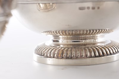 Lot 446 - A GEORGE V FIVE PIECE TEA SERVICE