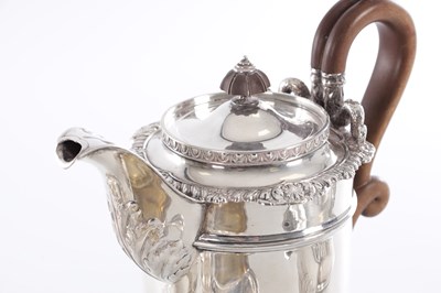 Lot 446 - A GEORGE V FIVE PIECE TEA SERVICE