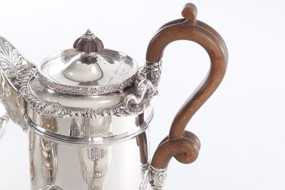 Lot 446 - A GEORGE V FIVE PIECE TEA SERVICE