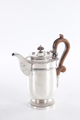 Lot 446 - A GEORGE V FIVE PIECE TEA SERVICE