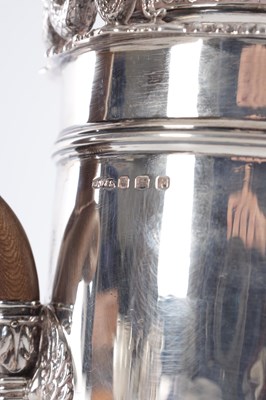 Lot 446 - A GEORGE V FIVE PIECE TEA SERVICE