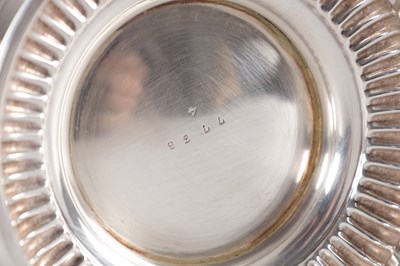 Lot 446 - A GEORGE V FIVE PIECE TEA SERVICE