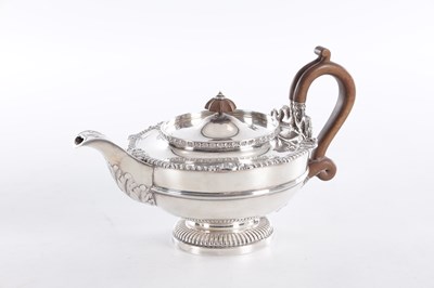 Lot 446 - A GEORGE V FIVE PIECE TEA SERVICE