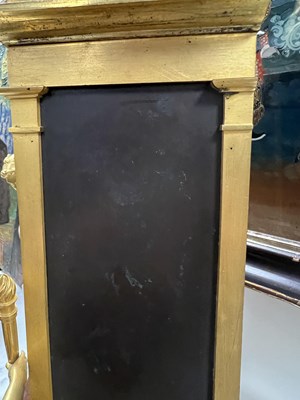 Lot 1025 - BARWISE, LONDON. AN EARLY 19TH CENTURY REGENCY ORMOLU AND ROUGE MARBLE MANTEL CLOCK