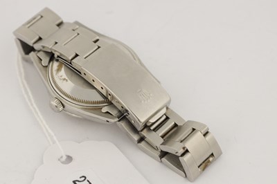 Lot 343 - A GENTLEMAN'S 1970S STEEL ROLEX OYSTER PERPETUAL DATE WRISTWATCH