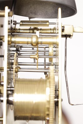 Lot 980 - THOMAS WHEELER, LONDINI FECIT. A LATE 17TH CENTURY 11" EIGHT-DAY WALNUT AND PANELLED MARQUETRY LONGCASE CLOCK