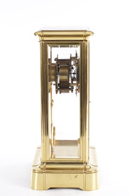 Lot 941 - CHARLES OUDIN, 52 PALAIS ROYAL. A LARGE AND RARE LATE 19TH CENTURY FRENCH YEAR-GOING FOUR-GLASS TABLE CLOCK