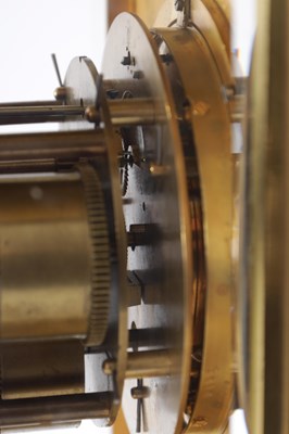 Lot 941 - CHARLES OUDIN, 52 PALAIS ROYAL. A LARGE AND RARE LATE 19TH CENTURY FRENCH YEAR-GOING FOUR-GLASS TABLE CLOCK