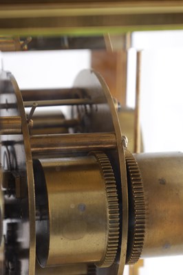 Lot 941 - CHARLES OUDIN, 52 PALAIS ROYAL. A LARGE AND RARE LATE 19TH CENTURY FRENCH YEAR-GOING FOUR-GLASS TABLE CLOCK