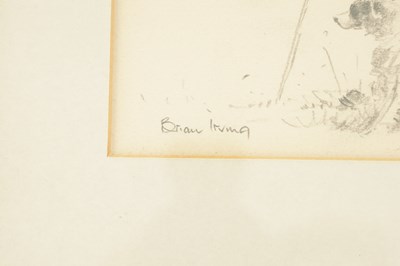Lot 852 - BRIAN IRVING (1931-2013) A COLLECTION OF FOUR SKETCHES